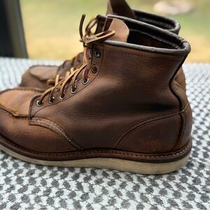 Classic Brown Leather Men's Boots
